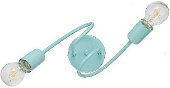 loft 2 kinkiet pastel turkus